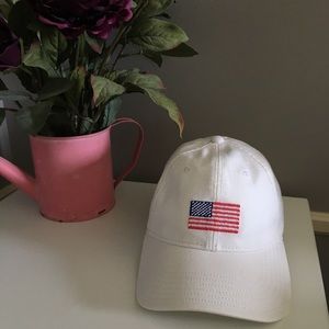 Harding - Lane White American Flag Baseball Hat